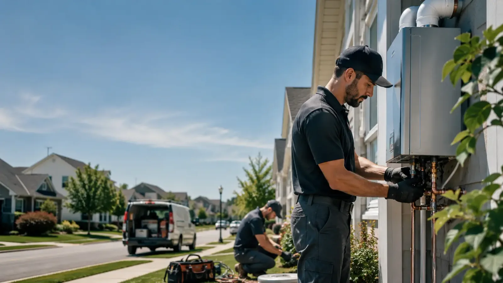 Tankless Water Heater Installation in Delavan, MN